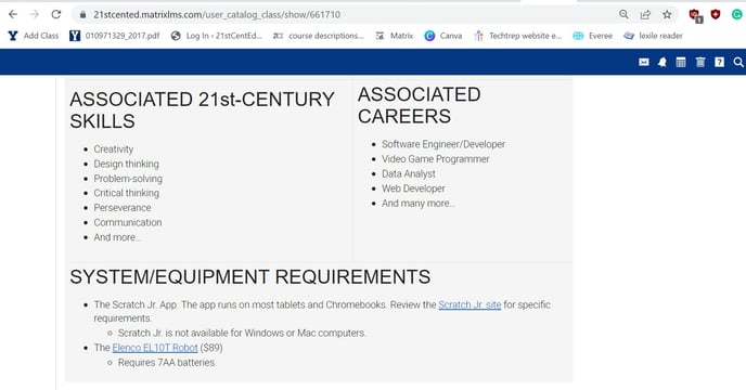 system requirements